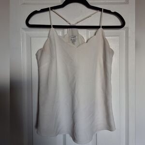 J.Crew Classic Scallop Slip White Size‎ 0